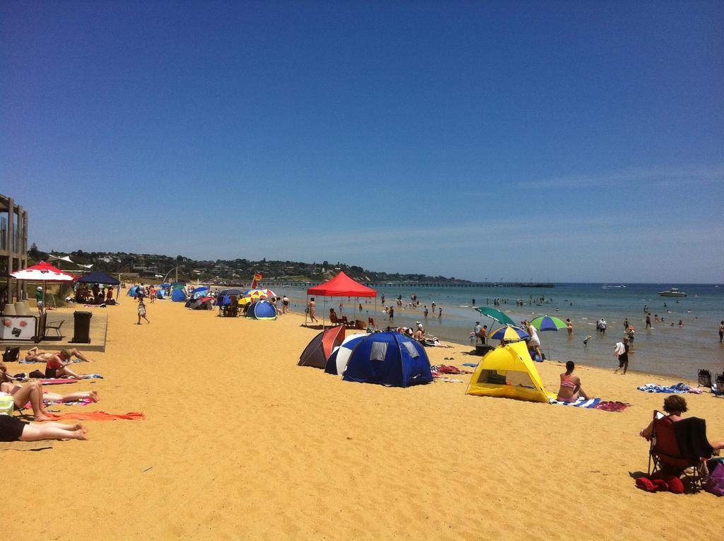 Award Winning Beach Front Retreat แฟรงค์สตัน ภายนอก รูปภาพ