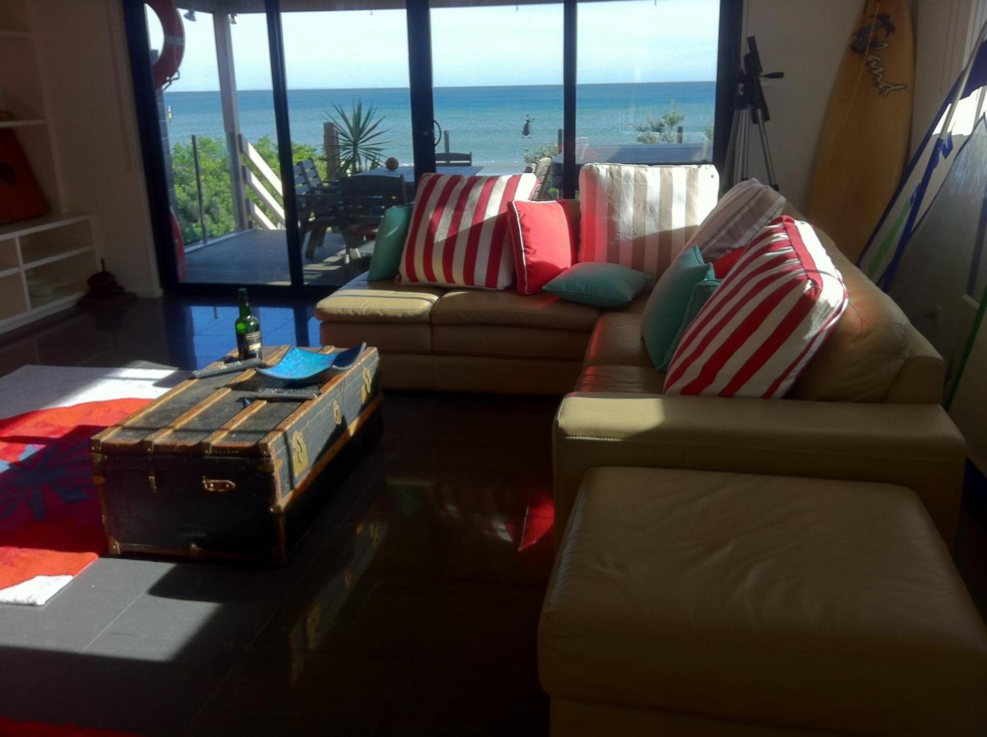 Award Winning Beach Front Retreat แฟรงค์สตัน ภายนอก รูปภาพ